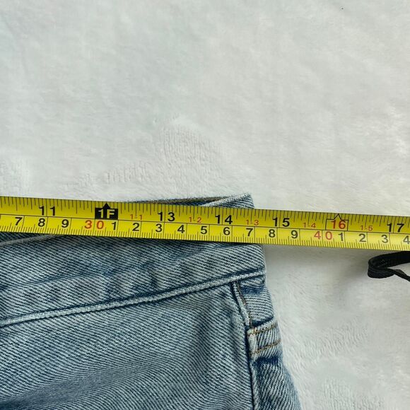 Agolde Women's Denim Shorts Size 27 Blue - Picture 4 of 5